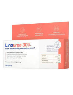 Linourea 30% Krem mocznikowy z wit. A i E 50 g 
