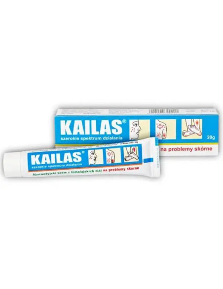 Kailas ajurwedyjski krem z himalajskich ziół na skórne problemy 20 g