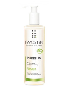 Iwostin Purritin Aktywny żel do mycia twarzy 300 ml