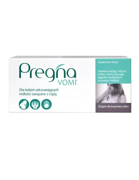 Pregna VOMI guma do żucia 20 szt.