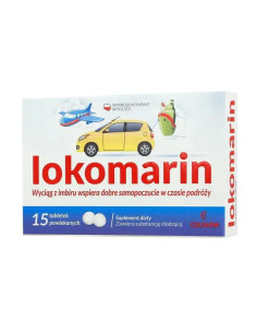 Lokomarin 15 tabletek