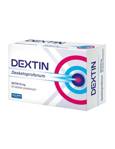 Dextin 25 mg 30 tabletek 