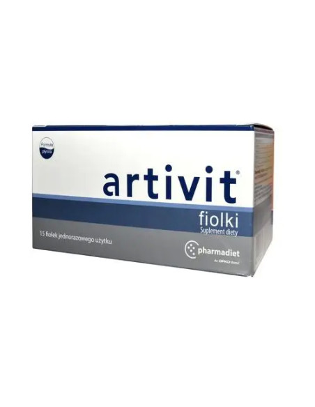 Artivit x 15 fiolek z kolagenem do picia