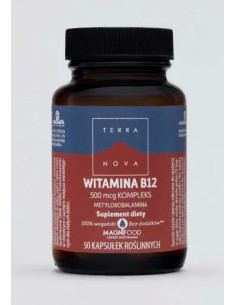 TERRANOVA Witamina B12 metylokobalamina 500 mcg kompleks...