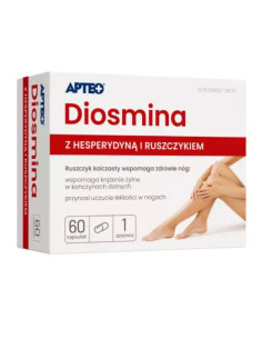 Diosmina APTEO z hesperydyną 60 kaps.