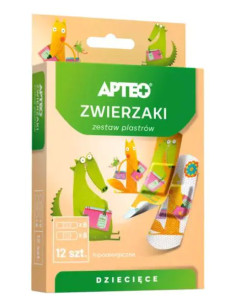 PLASTRY DLA DZIECI zwierzaki 1 OPAKOWANIE APTEO CARE