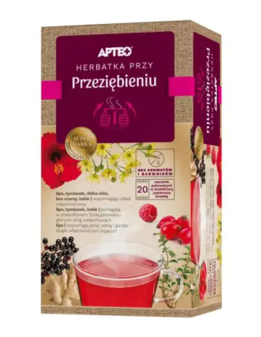 Herbatka przy przeziebieniu APTEO NATURA 20 sasz.