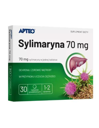 Sylimaryna 70 mg APTEO 30 tabl.