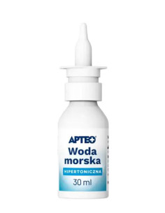 Woda morska hipertoniczna APTEO 30 ml
