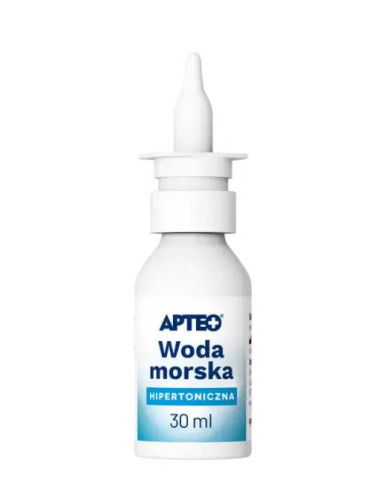 Woda morska hipertoniczna APTEO 30 ml