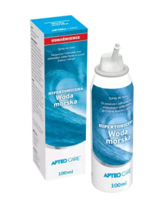 Woda morska hipertoniczna APTEO CARE 100 ml