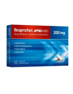 Ibuprofen 200 mg APTEO MED 12 tabl.