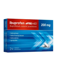Ibuprofen 200 mg APTEO MED 24 tabl.