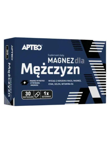 Magnez dla mężczyzn APTEO 30 kaps.