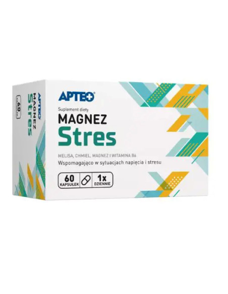 Magnez Stres APTEO 60 kaps.