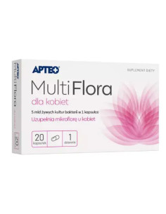 Multi Flora APTEO dla kobiet 20 kaps.