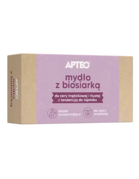 Mydło z biosiarką APTEO CARE 1 szt.