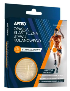 Opaska elastyczna stawu kolanowego rozmiar L APTEO 1 szt.