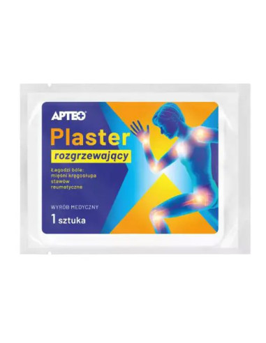Plaster rozgrzewający APTEO 1 sztuka
