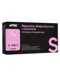 Rękawice diagnostyczne i ochronne nitrylowe bezpudrowe...
