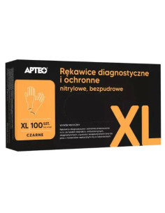 Rękawice diagnostyczne i ochronne nitrylowe bezpudrowe...
