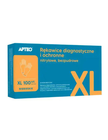 Rękawice diagnostyczne i ochronne nitrylowe...