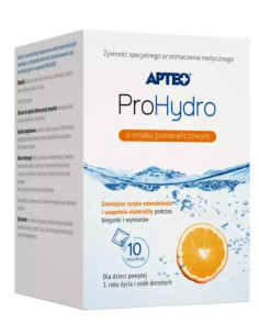 Prohydro o smaku pomarańczowym Apteo 10 saszetek