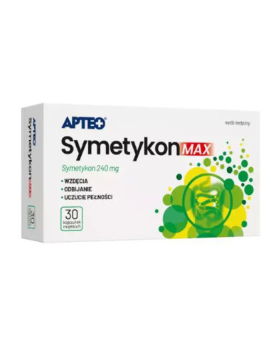 Symetykon MAX APTEO 30 kaps.
