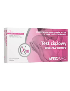 Test ciążowy HCG płytkowy APTEO CARE 1 sztuka