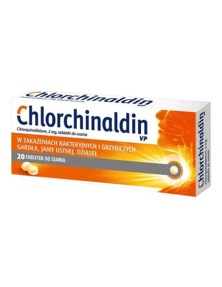Chlorchinaldin VP 20 tabletek