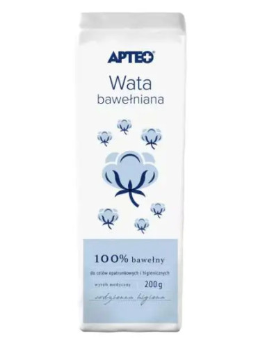 Wata bawełniana APTEO CARE 200 g