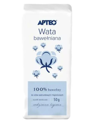 Wata bawełniana APTEO CARE 50 g