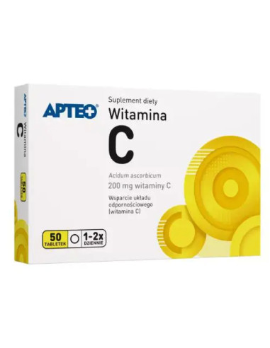 Witamina C 200 mg APTEO 50 tabl.