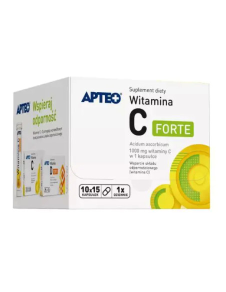 Witamina C 1000 mg APTEO 10 op. po 15 kaps.