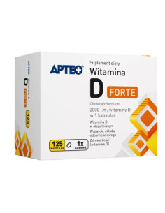 Witamina D 2000 j.m. Forte APTEO 125 kaps.