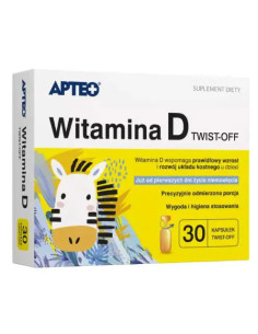 Witamina D twist-off APTEO 30 kaps.