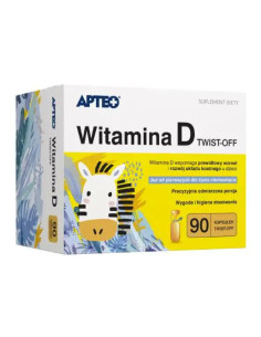Witamina D twist-off APTEO 90 kaps.
