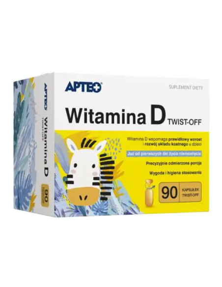 Witamina D twist-off APTEO 90 kaps.