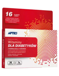 Witaminy dla diabetyków APTEO 30 tabl.
