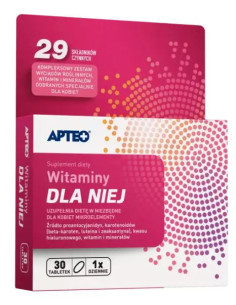 Witaminy dla Niej APTEO 30 tabl.