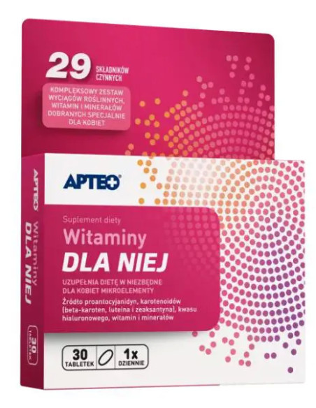 Witaminy dla Niej APTEO 30 tabl.
