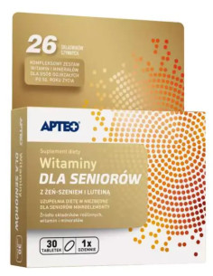 Witaminy dla seniorów APTEO 30 tabl.