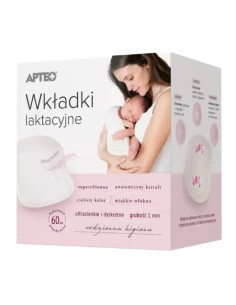 Wkładki laktacyjne Apteo 60 szt.
