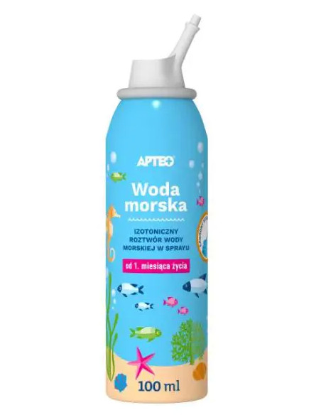 Woda morska od 1. miesiąca życia APTEO 100 ml