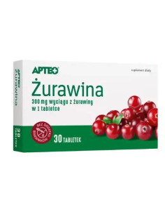 Żurawina APTEO 30 tabl.