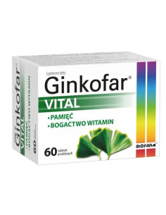 Ginkofar Vital 60 tabl.