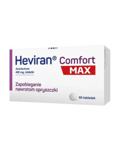 Heviran Comfort Max 400 mg 60 tabletek
