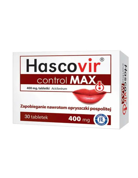 Hascovir control Max 400 mg 30 tabl.