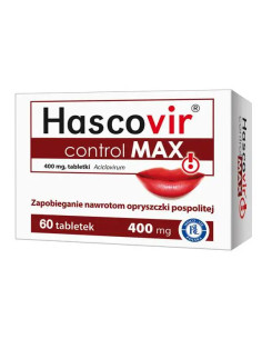 Hascovir control Max 400 mg 60 tabl.