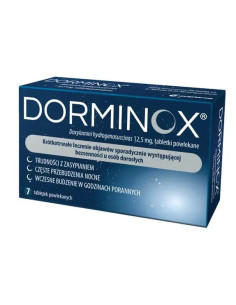 Dorminox 12,5 mg 7 tabletek
